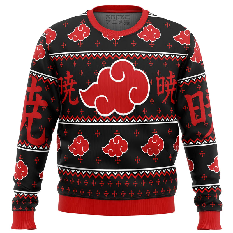 Akatsuki Naruto Ugly Christmas Sweater