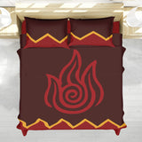 Firebenders Avatar Bedding Set