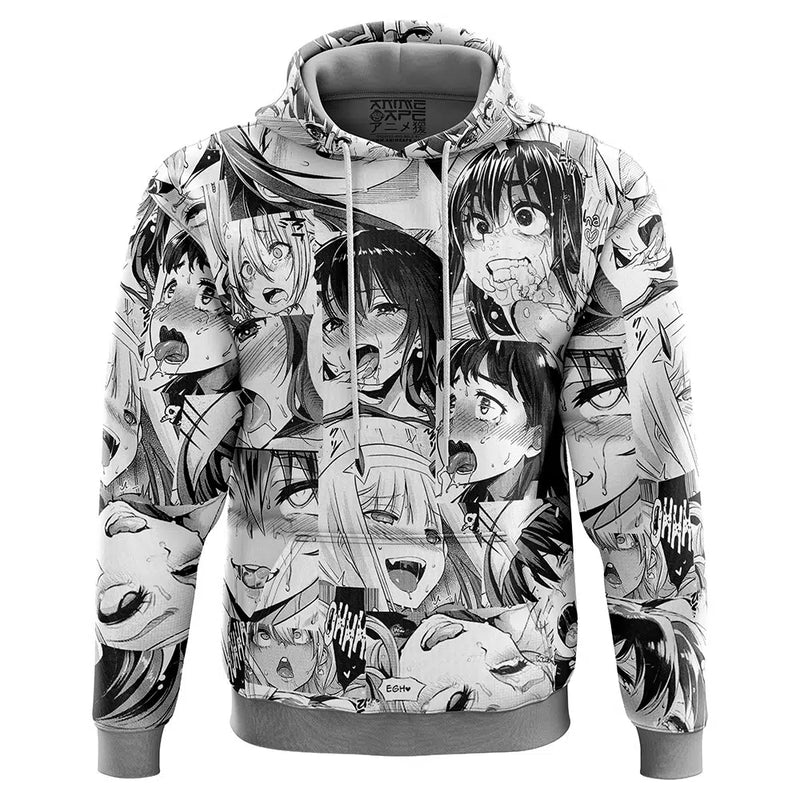 Ahegao Manga Hoodie