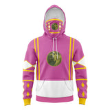 Pink Ranger Power Rangers Ninjetti Masked Hoodie