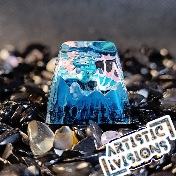 Game Of Throne GOT Bone Dragon Artisan Keycaps Epoxy Resin