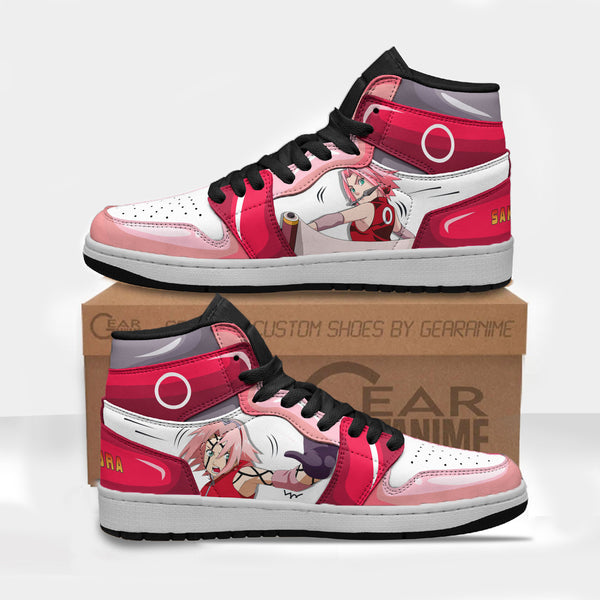 Sakura Sneakers Custom Naruto Anime Shoes New Version