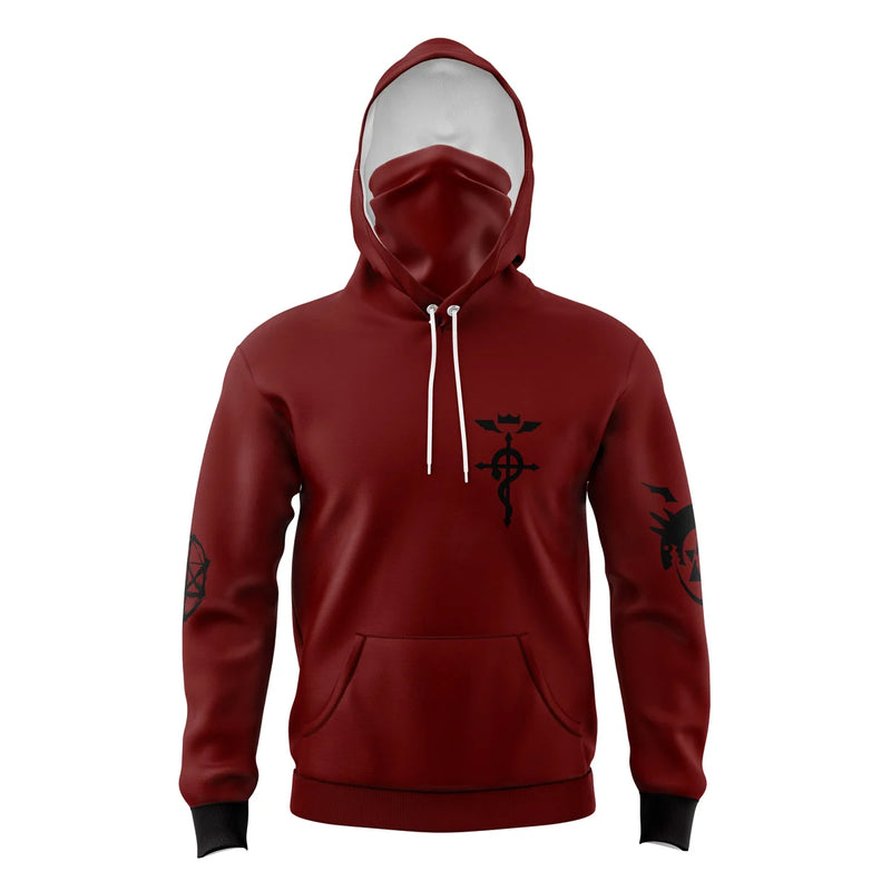 Edward Elric Fullmetal Alchemist Masked Hoodie