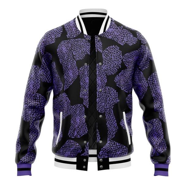 Kokushibo Pattern Demon Slayer Varsity Jacket