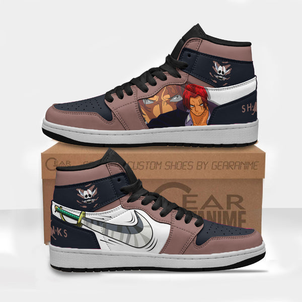 Shanks Sneakers Custom One Piece Anime Shoes Model Ver 2