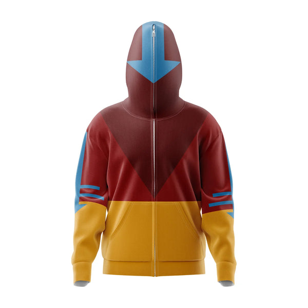 Airbenders Avatar Full Face Zip Hoodie