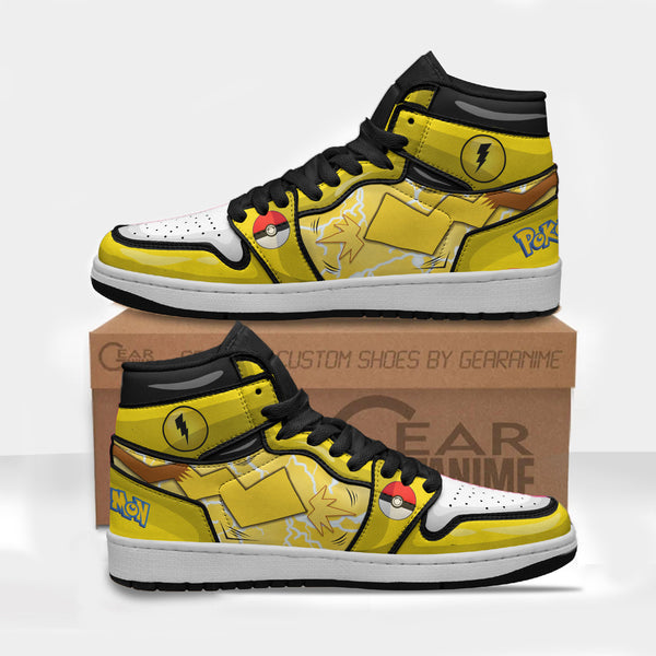 Pikachu Boot Sneakers Pokemon Custom 3D Shoes