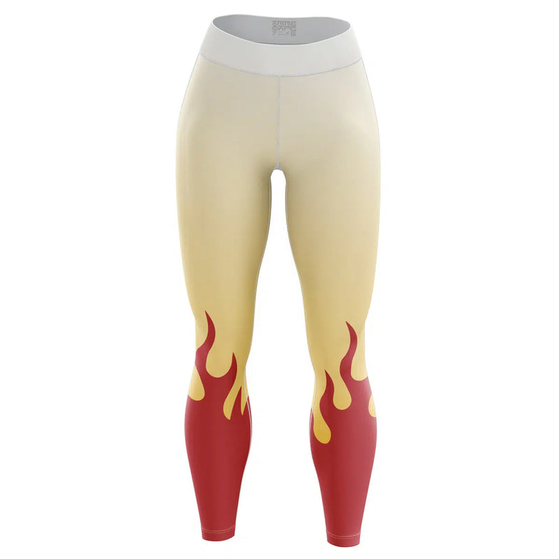 Kyojuro Demon Slayer Custom Unisex Leggings Spats Training Tights