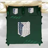 Survey Corps Attack on Titan Bedding Set