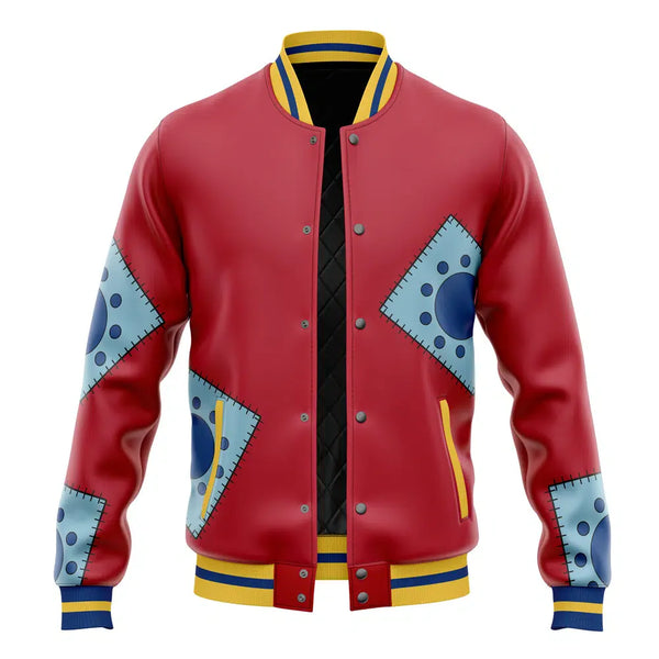 Luffy Wano One Piece Varsity Jacket