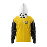 Trafalgar Law One Piece Full Face Zip Hoodie