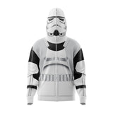 Storm Trooper Star Wars Full Face Zip Hoodie