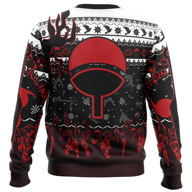 Uchiha Emblem Naruto Christmas Sweater