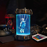 Dragon Ball Vegeta Super Saiyan Healing Chamber Incubator Epoxy Resin Lamp, Night Light, Wireless Lights