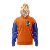 Goku Dragon Ball Z Full Face Zip Hoodie