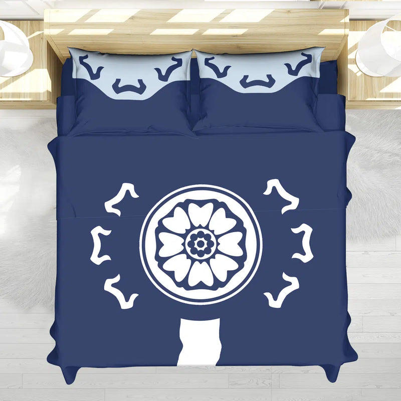 White Lotus Avatar Bedding Set