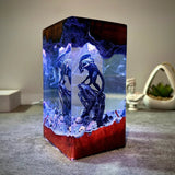 Xenomorph Alien Space Monster Epoxy Resin Lamp, Night Light