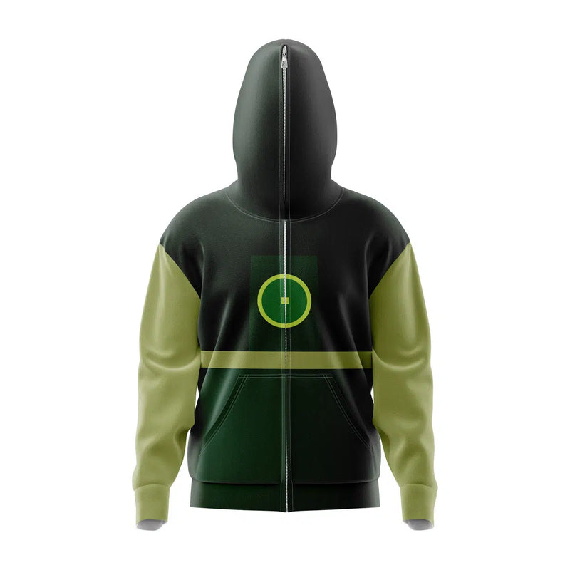 Earthbenders Avatar Full Face Zip Hoodie