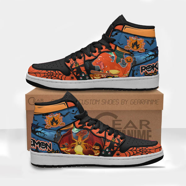 Charizard Pokemon Halloween Boot Sneakers Custom Anime Shoes