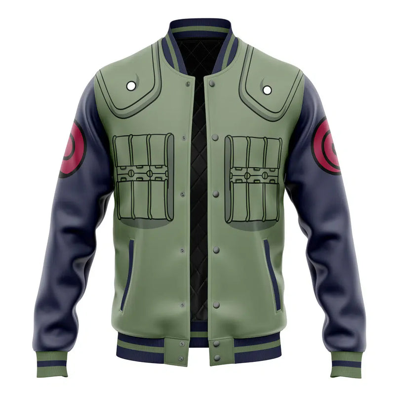 Konoha Jonin Naruto Varsity Jacket