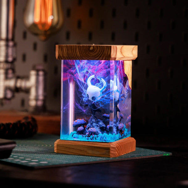 The Hollow Knight Epoxy Resin Lamp, Night Light