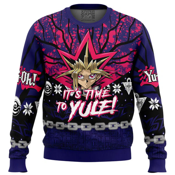 It’s Time To Yule Yugioh Ugly Christmas Sweater