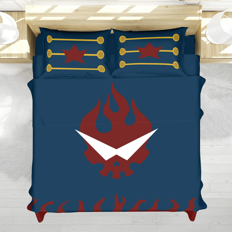 Simon Coat Gurren Lagann Bedding Set