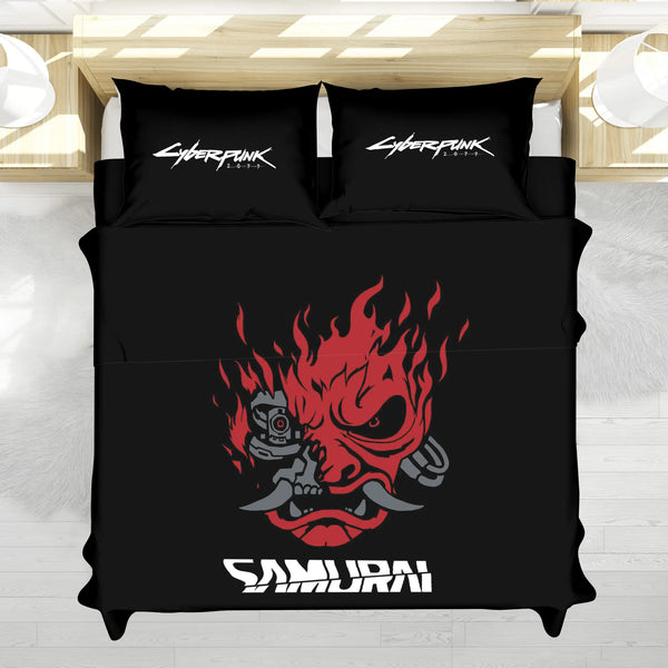 Johnny Silverhand Cyberpunk Bedding Set