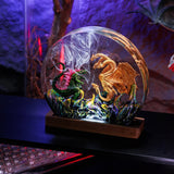 Battle Godzilla Hydra Dragon Epoxy Resin Lamp, Night Light