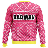 Vegeta Pink Badman Dragon Ball Z Ugly Christmas Sweater