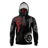 Edward Elric Fullmetal Alchemist Masked Hoodie