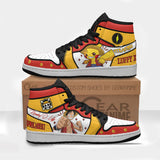 Luffy x Pikachu Custom Pokemon Boot Sneakers One Piece Anime Shoes