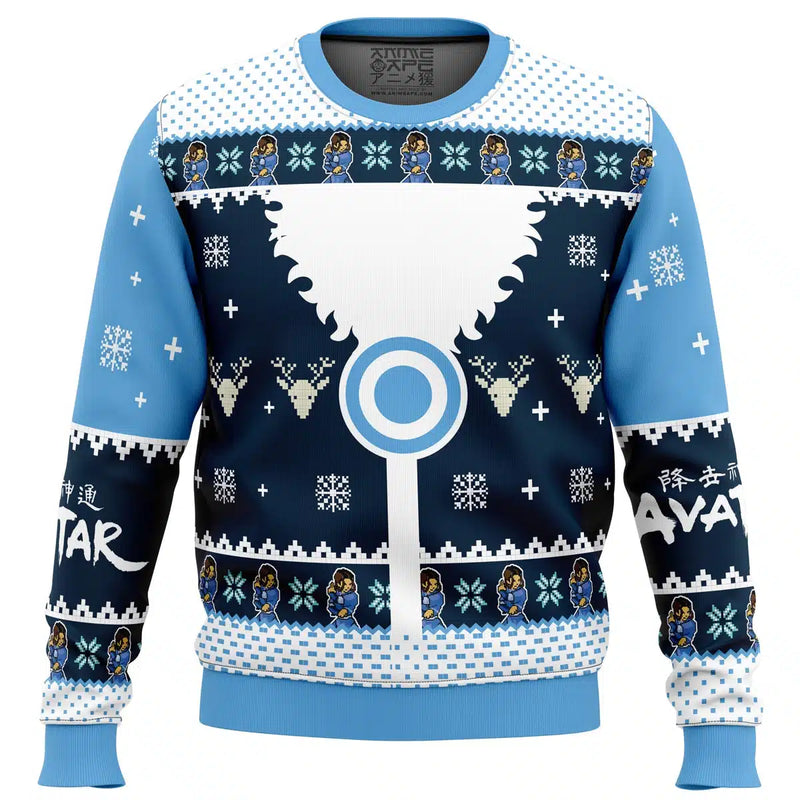 Waterbenders Water Tribe Avatar Ugly Christmas Sweater