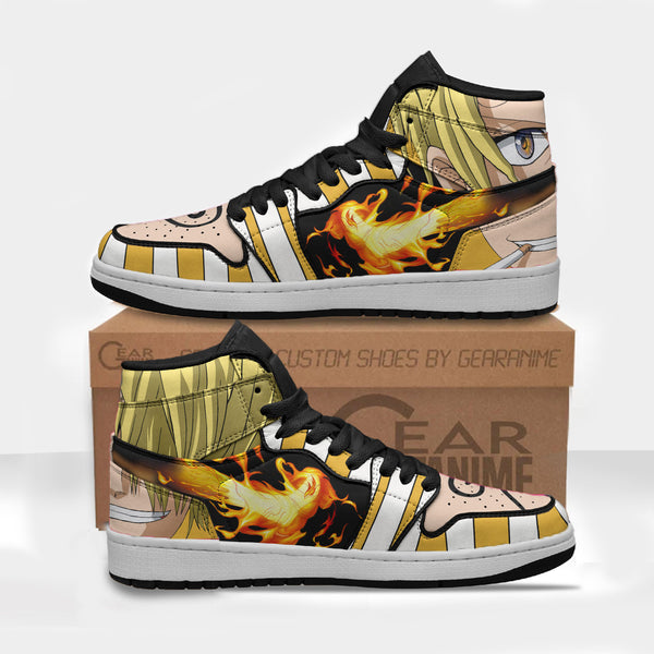 Vinsmoke Sanji Wano Arc Custom Shoes One Piece Anime Boot Sneakers