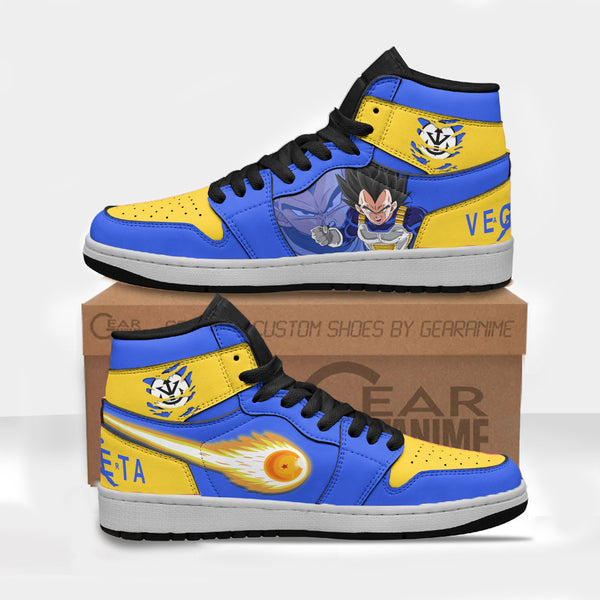 Vegeta Classic Sneakers Custom Dragon Ball Anime Shoes