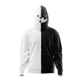 Monokuma Danganronpa Full Face Zip Hoodie