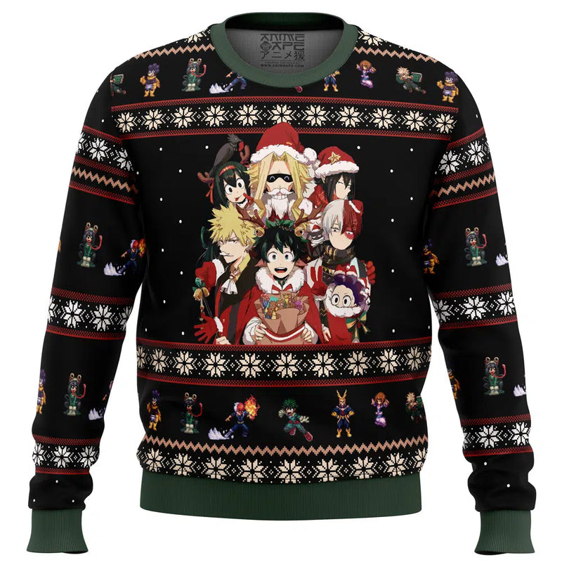 My Hero Academia Boku No Holiday Ugly Christmas Sweater