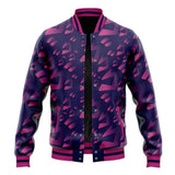 Menacing Aura Pattern Jojo’s Bizarre Adventure Varsity Jacket