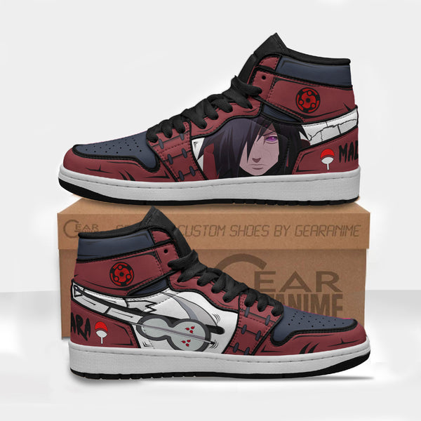 Uchiha Madara Boot Sneakers Naruto Anime Custom Shoes