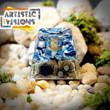 Pokemon Blastoise Artisan Keycaps Epoxy Resin