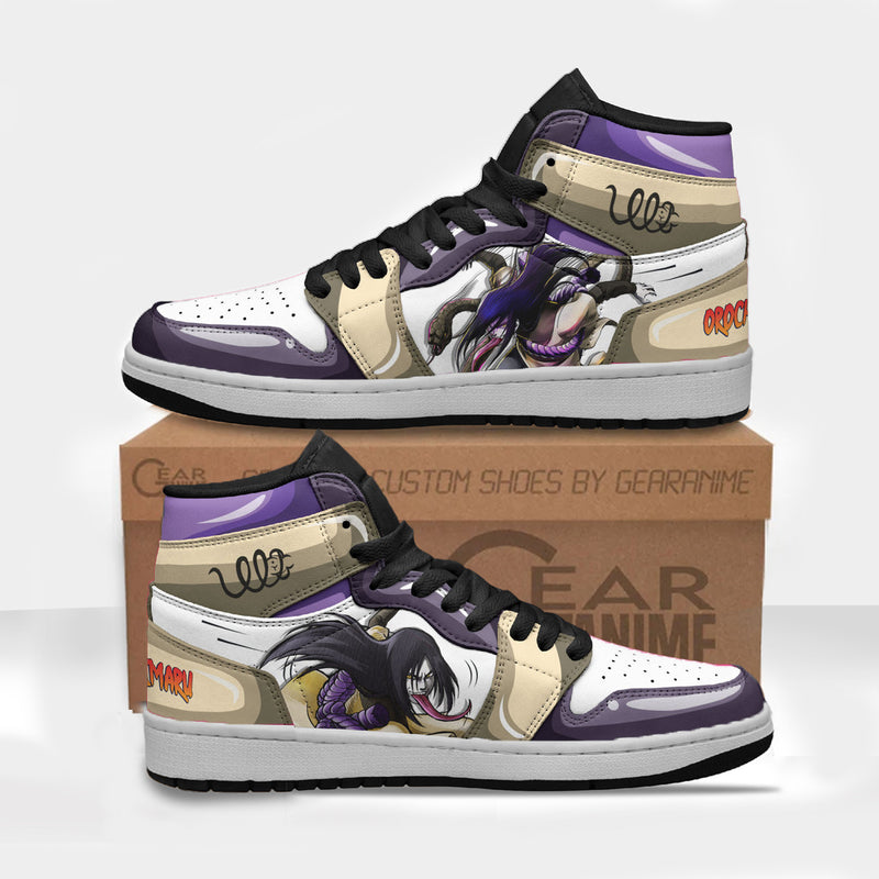 Orochimaru Sneakers Custom Naruto Anime Shoes New Version