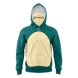 Snorlax Pokemon Masked Hoodie