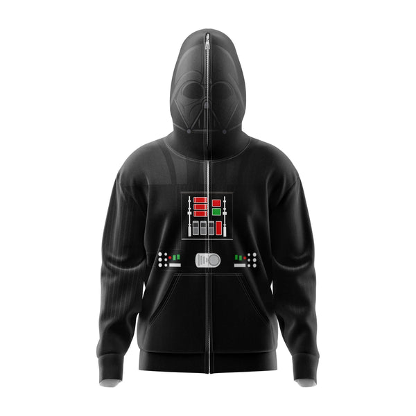 Darth Vader Star Wars Full Face Zip Hoodie