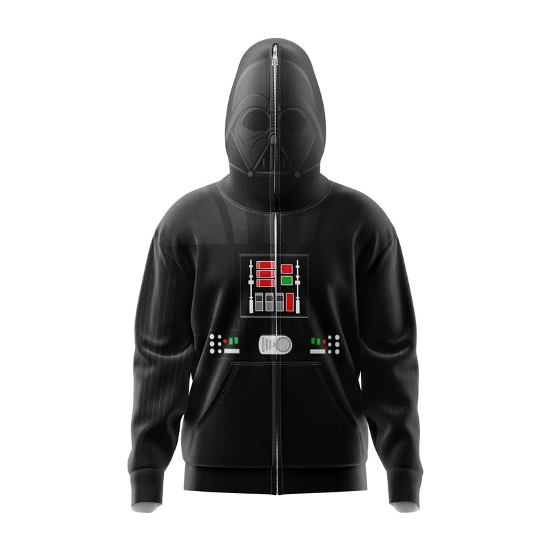 Darth Vader Star Wars Full Face Zip Hoodie