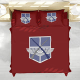 Yeagerist Attack on Titan Bedding Set