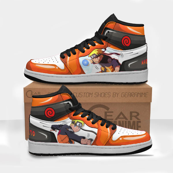 Naruto Uzumaki Sneakers Custom Naruto Anime Shoes New Version