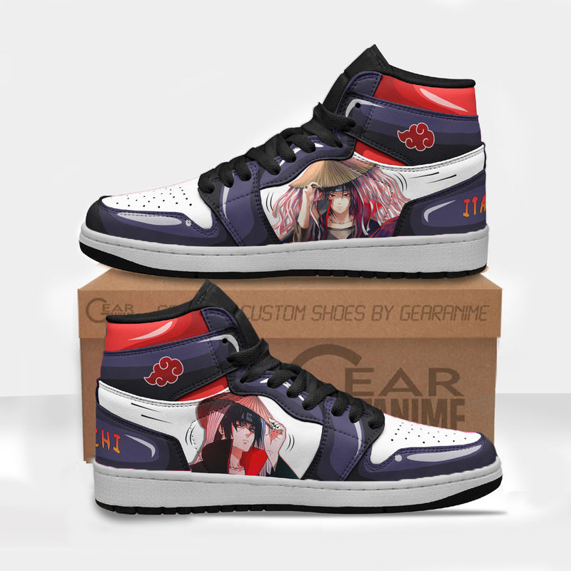 Itachi Akatsuki Sneakers Custom Naruto Anime Shoes New Version