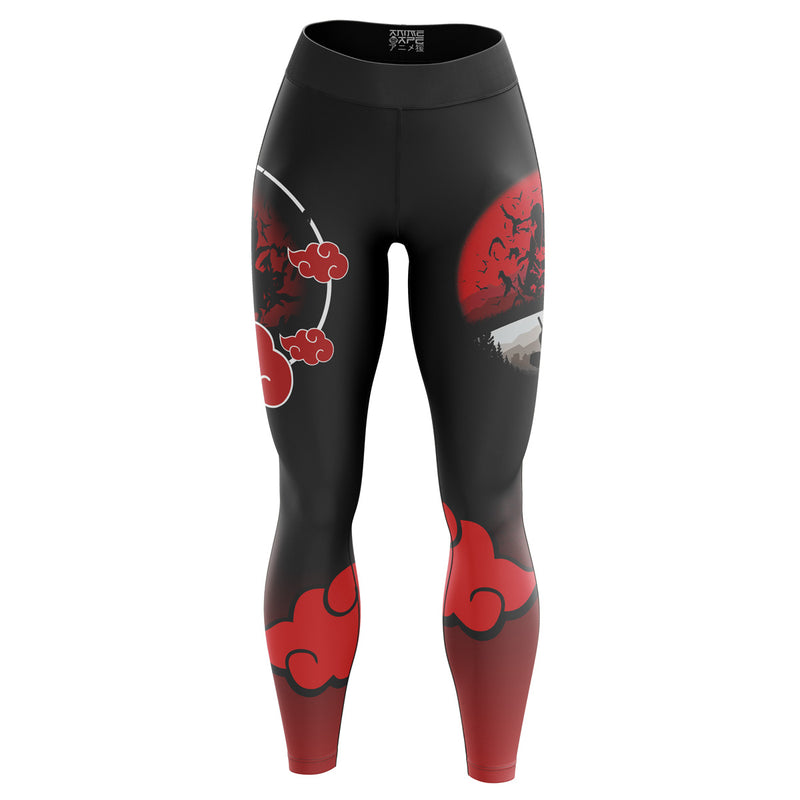 Itachi Uchiha Akatsuki Custom Unisex Leggings Spats Training Tight