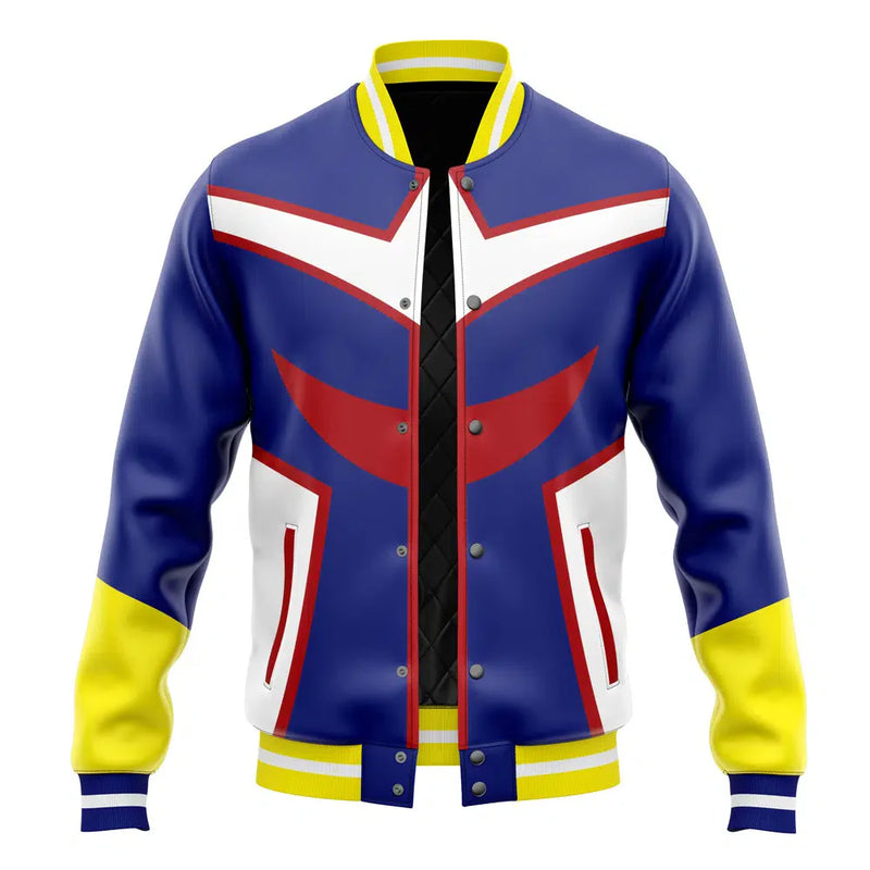 All Might My Hero Academia Varsity Jacket