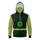 Earthbenders Avatar Masked Hoodie